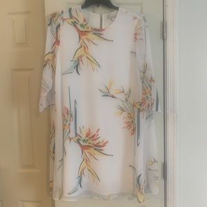 NY&CO Eva Medes Floral Shift Dress
